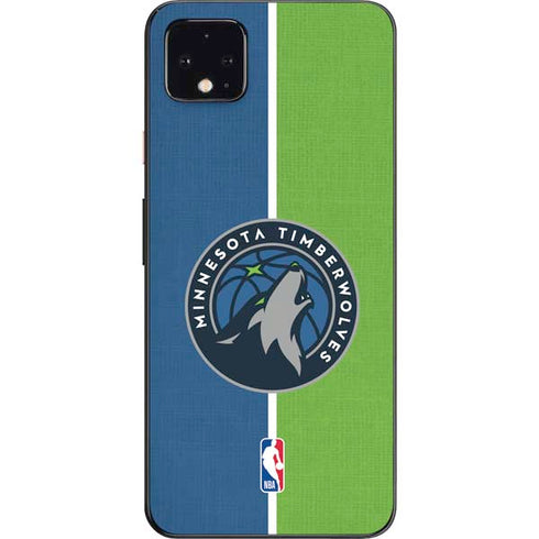 NBA Minnesota Timberwolves Canvas Google Pixel 4 XL Skin
